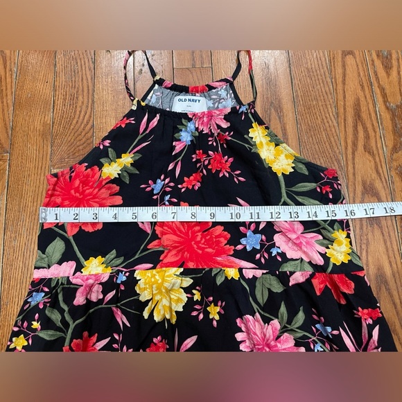 Old Navy Black Floral Dress - Picture 7 of 12